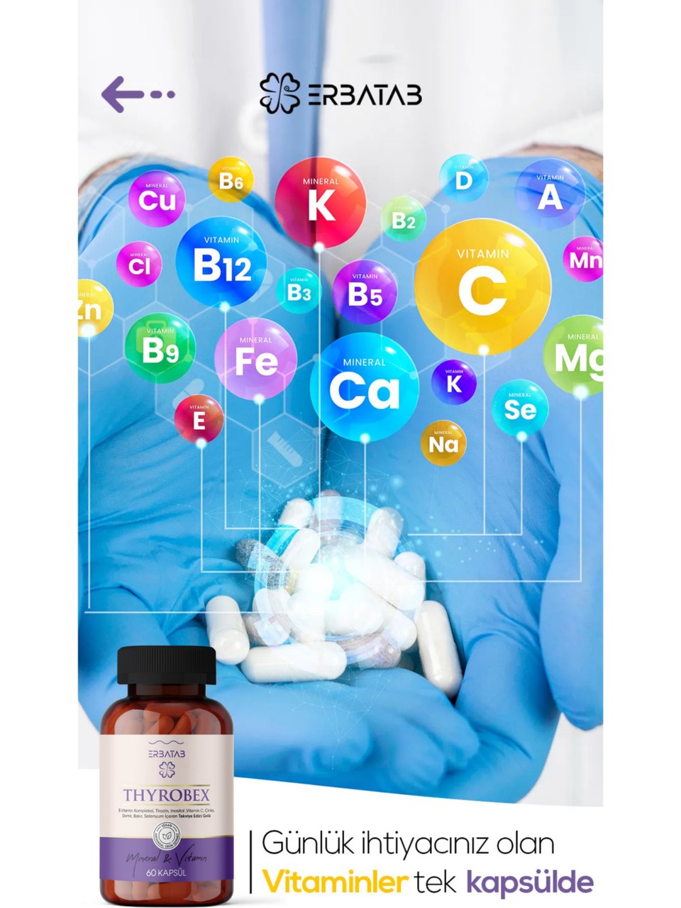 Erbatab Store - Doğal Bitkisel Takviyeler ve Vitaminler