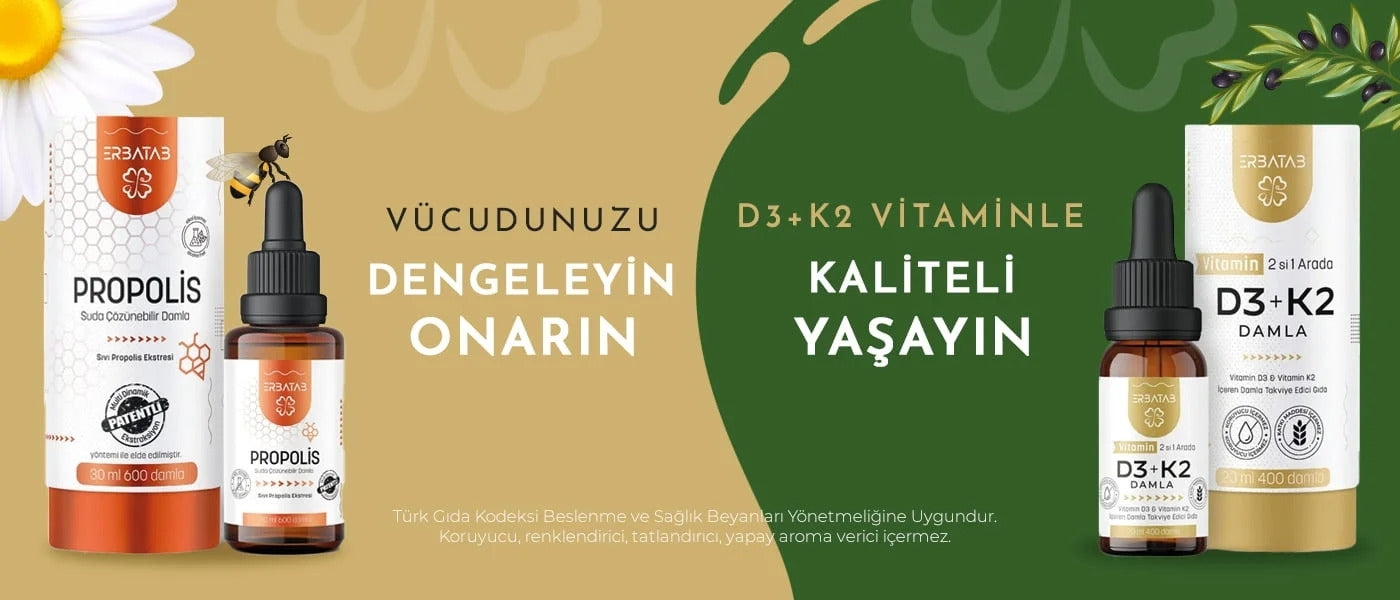 Erbatab Store - Doğal Bitkisel Takviyeler ve Vitaminler